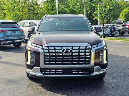 Sierra Burgundy 2023 Hyundai PALISADE Calligraphy