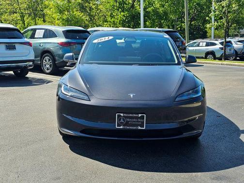 Stealth Gray 2024 Tesla Model 3 Long Range