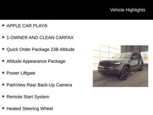 2023 Jeep Grand Cherokee L Altitude