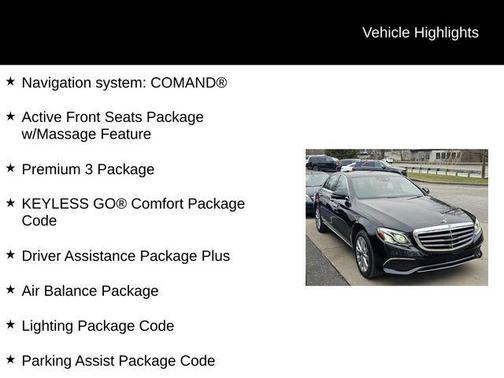 2017 Mercedes-Benz E-Class 4MATIC