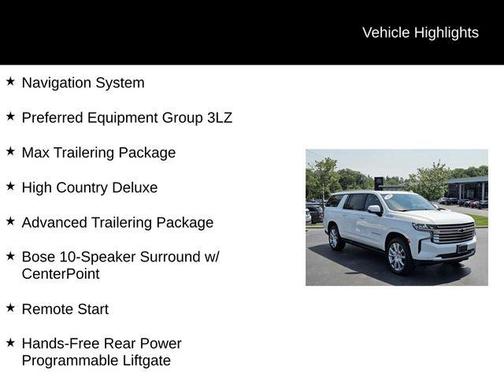 2021 Chevrolet Suburban 4WD High Country