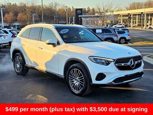 White 2026 Mercedes-Benz GLC 300 4MATIC