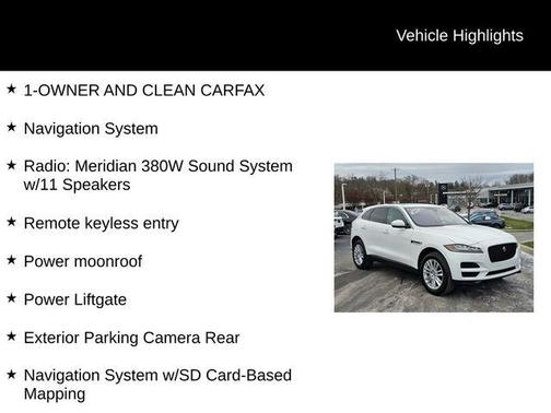 2017 Jaguar F-PACE 35t Prestige