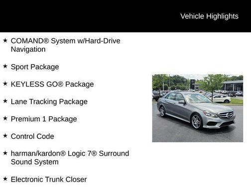 2014 Mercedes-Benz E-Class E 350