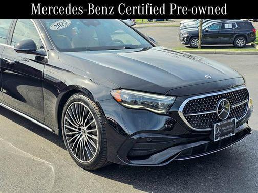 Obsidian Black Metallic 2025 Mercedes-Benz E-Class 4MATIC