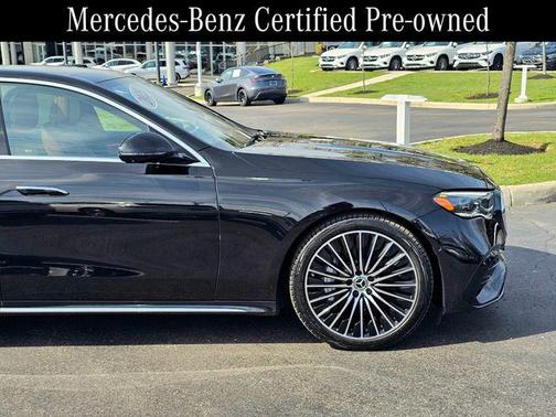 Obsidian Black Metallic 2025 Mercedes-Benz E-Class 4MATIC