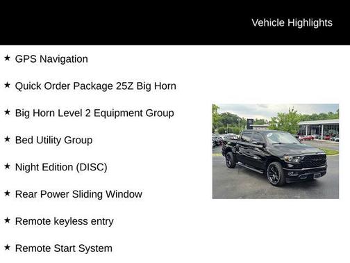 2022 RAM 1500 Big Horn/Lone Star