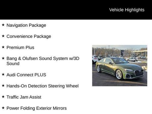 2023 Audi A5 45 S line Premium Plus