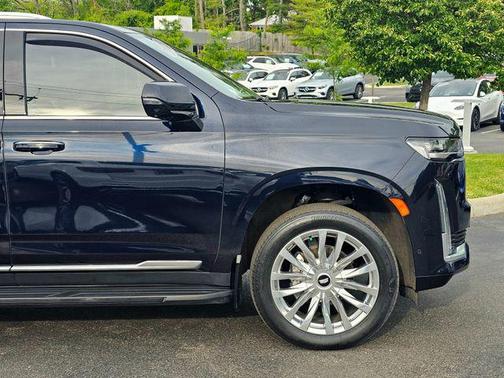 Dark Moon Blue Metallic 2023 Cadillac Escalade ESV Premium Luxury