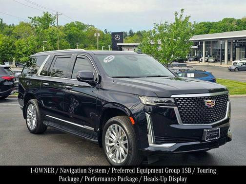 Dark Moon Blue Metallic 2023 Cadillac Escalade ESV Premium Luxury