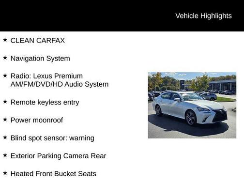 2016 Lexus GS 350 Base