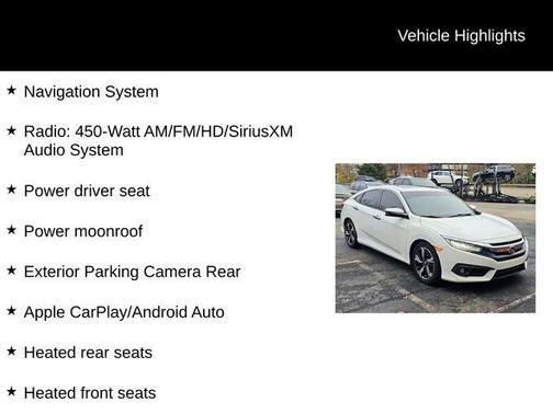 2016 Honda Civic Touring