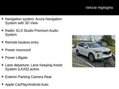 2022 Acura RDX Technology Package