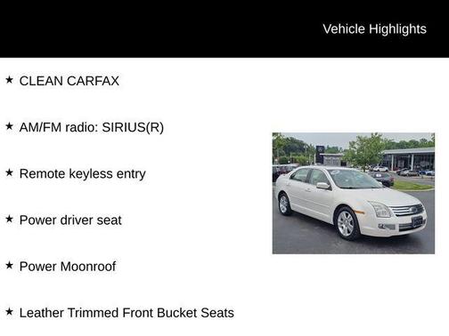 2009 Ford Fusion SEL
