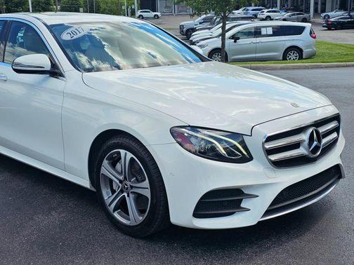 Polar White 2017 Mercedes-Benz E-Class 4MATIC
