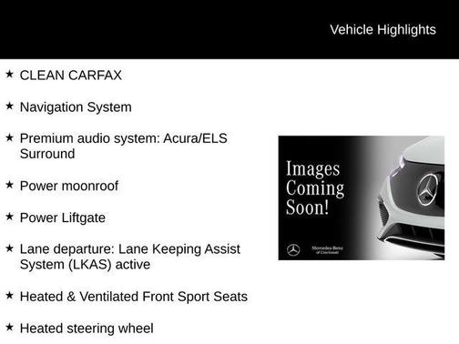 2019 Acura MDX 3.5L w/Advance Package