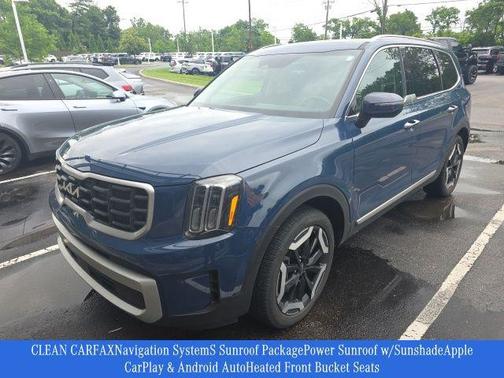 Midnight Lake Blue 2024 Kia Telluride S