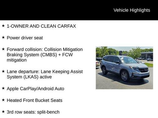 2022 Honda Pilot AWD Sport