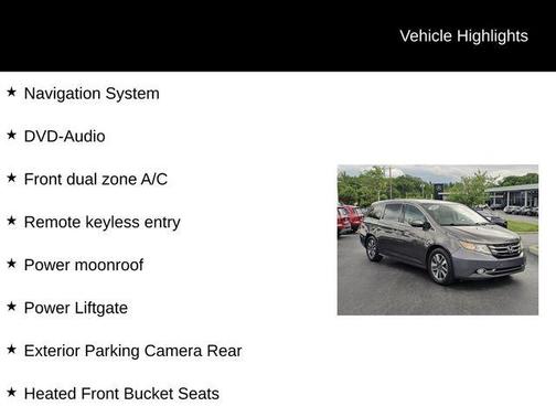 2016 Honda Odyssey Touring