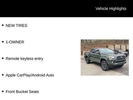 2022 Toyota Tacoma TRD Sport