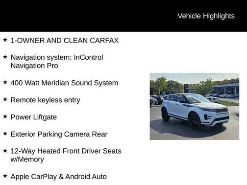 2023 Land Rover Range Rover Evoque R-Dynamic SE