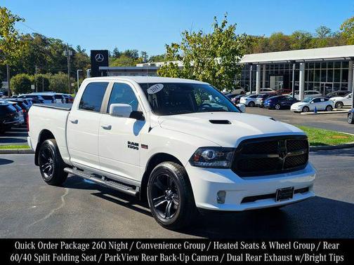 2017 RAM 1500 Night Crew Cab 4x4 5'7' Box