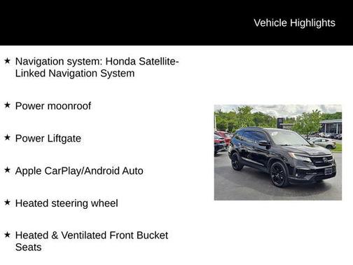 2022 Honda Pilot AWD Black Edition