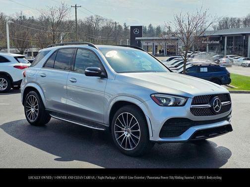 Cirrus Silver Metallic 2022 Mercedes-Benz GLE 350 4MATIC