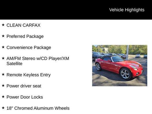 2008 Pontiac Solstice Base