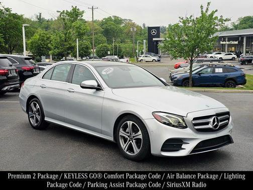 Iridium Silver Metallic 2018 Mercedes-Benz E-Class 4MATIC