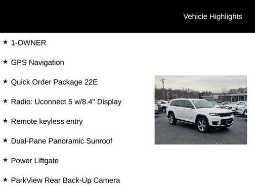 2022 Jeep Grand Cherokee L Limited