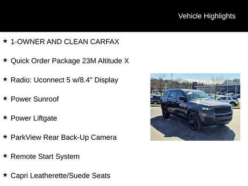 2023 Jeep Grand Cherokee L Altitude