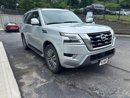 Brilliant Silver Metallic 2023 Nissan Armada SL 4WD