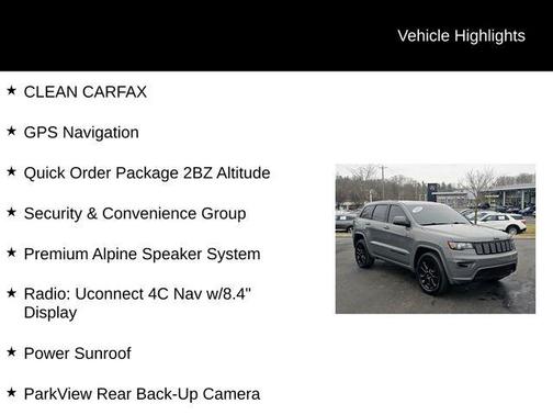 2020 Jeep Grand Cherokee Altitude