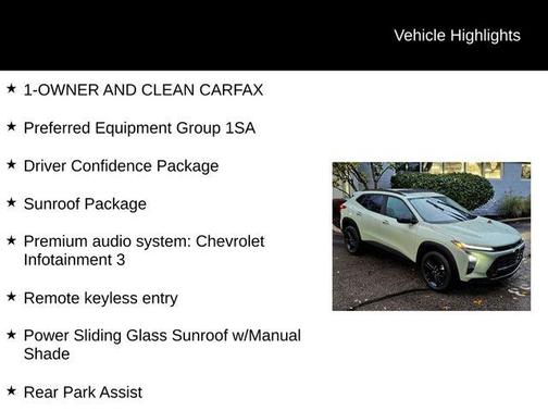 2025 Chevrolet Trax FWD ACTIV