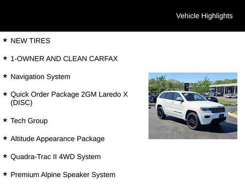 Bright White Clearcoat 2022 Jeep Grand Cherokee Laredo