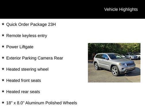 2016 Jeep Grand Cherokee Limited