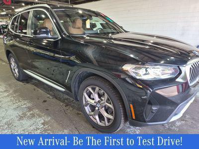Black Sapphire Metallic 2022 BMW X3 xDrive30i