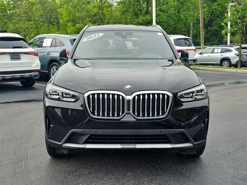 Black Sapphire Metallic 2022 BMW X3 xDrive30i