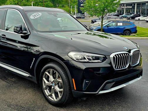 Black Sapphire Metallic 2022 BMW X3 xDrive30i