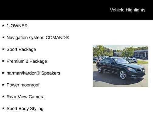 2011 Mercedes-Benz CL-Class 4MATIC