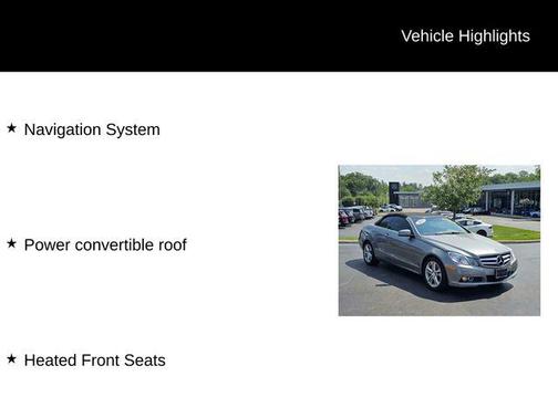 2011 Mercedes-Benz E-Class E 350
