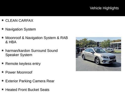 2019 Subaru Legacy Limited