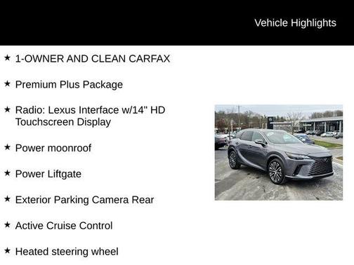 2023 Lexus RX 350 Premium Plus