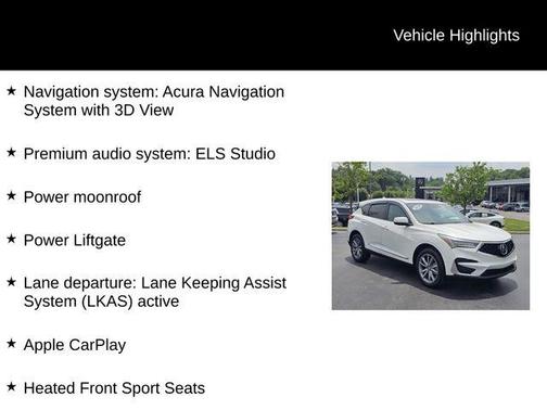 2020 Acura RDX Technology Package