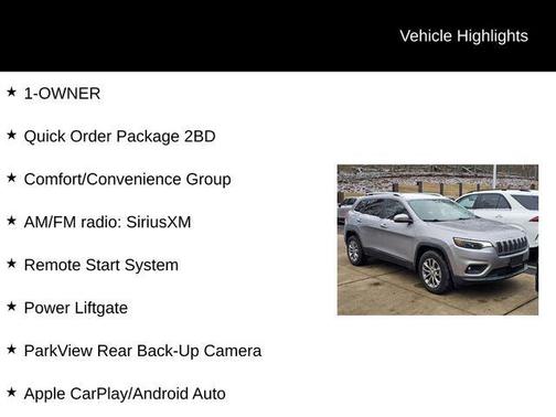 2019 Jeep Cherokee Latitude Plus