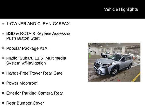 Ice Silver Metallic 2025 Subaru Outback Premium