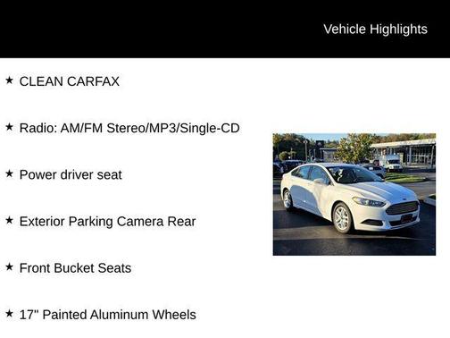 2015 Ford Fusion SE