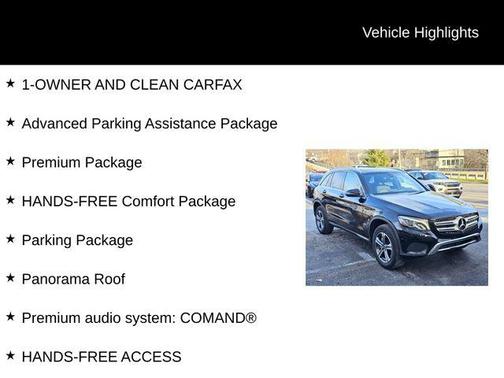 2018 Mercedes-Benz GLC 300 4MATIC