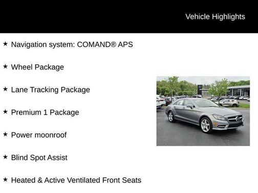 2012 Mercedes-Benz CLS-Class CLS 550 4MATIC